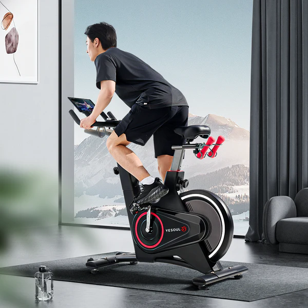 Bicicleta de Spinning Magnética Ritmo – Uso Comercial