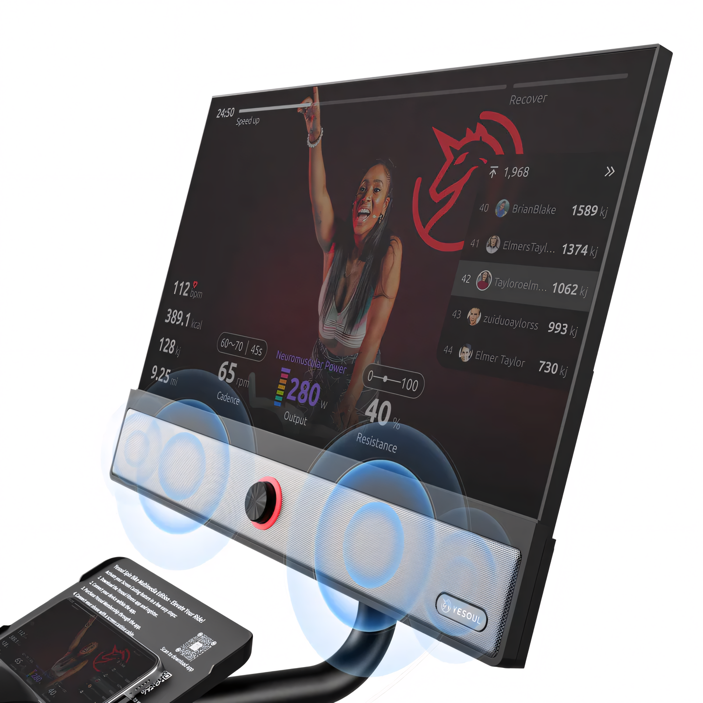 Bicicleta Inteligente Gym Home Vision +