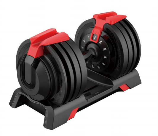 Mancuerna 24Kg graduable negra