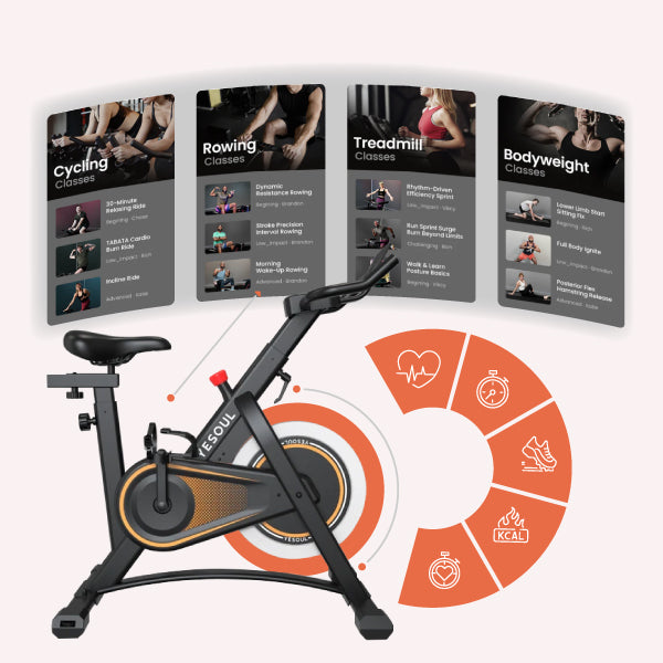 Bicicleta estatica Impulse